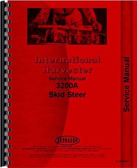 international harvester 3200a manual